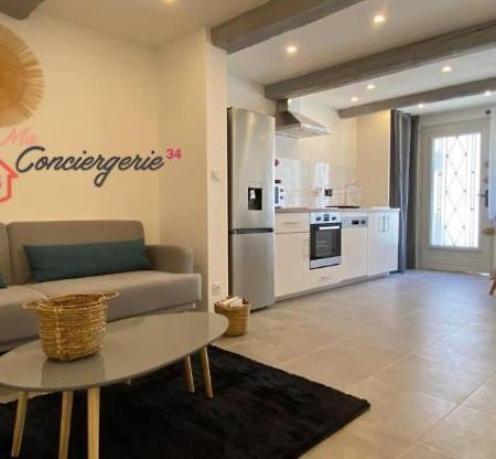 Superbe Appartement Climatise Avec Patio Montpellier Eksteriør billede