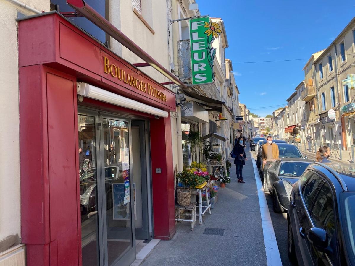 Superbe Appartement Climatise Avec Patio Montpellier Eksteriør billede